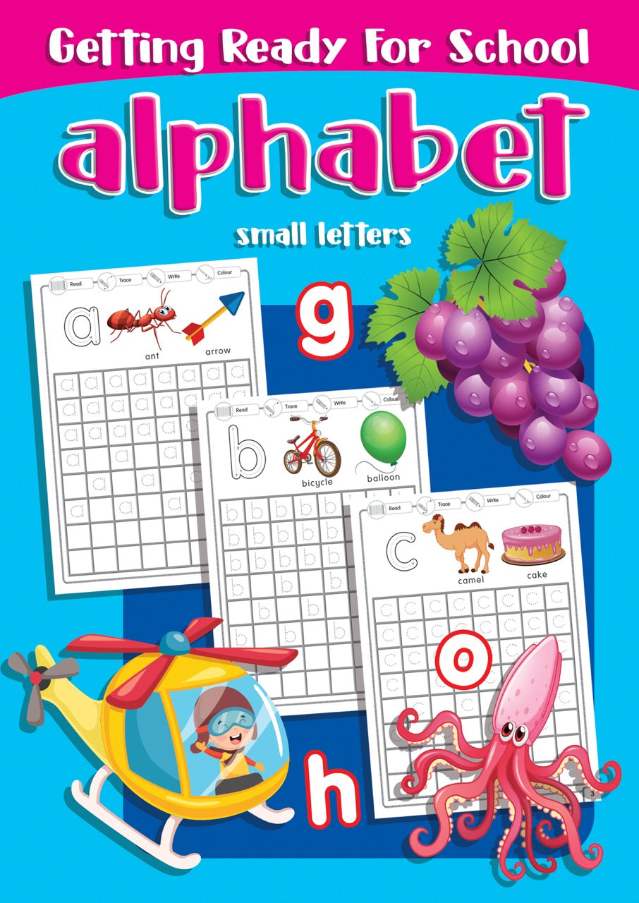 Getting Ready For School: Alphabet Small letters – Popular Book Company ...