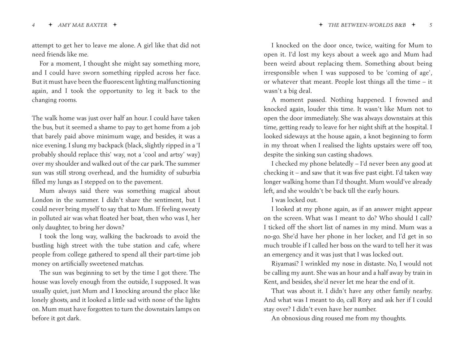 The Between-Worlds B&B (Paperback)