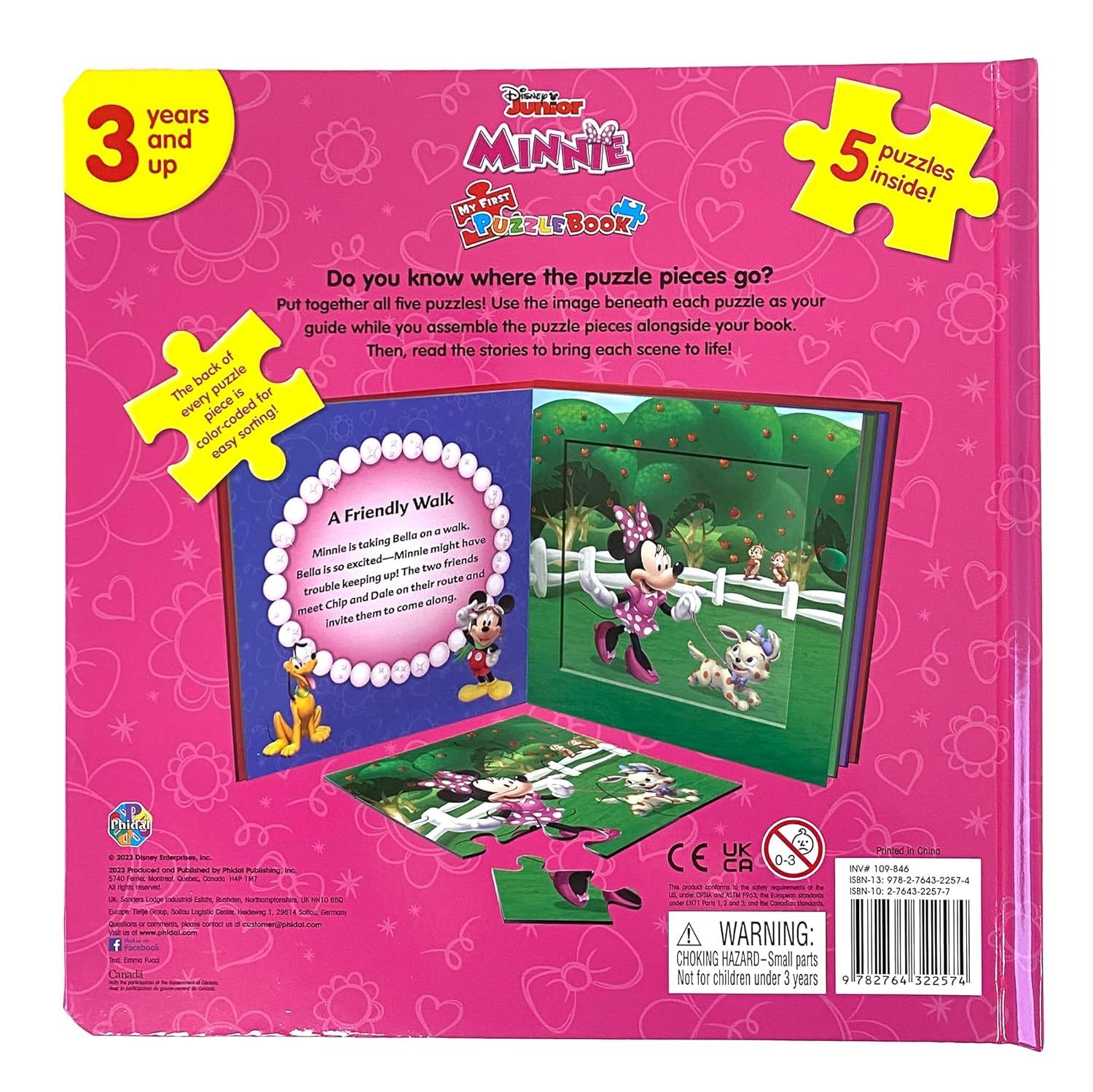 Disney Minnie My First Puzzle Book (Board book)