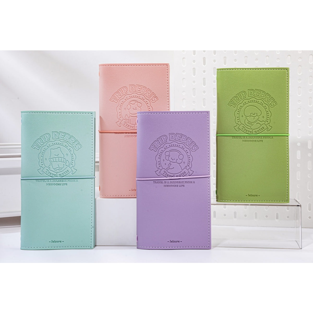 Travel Notebook With Elastic Band