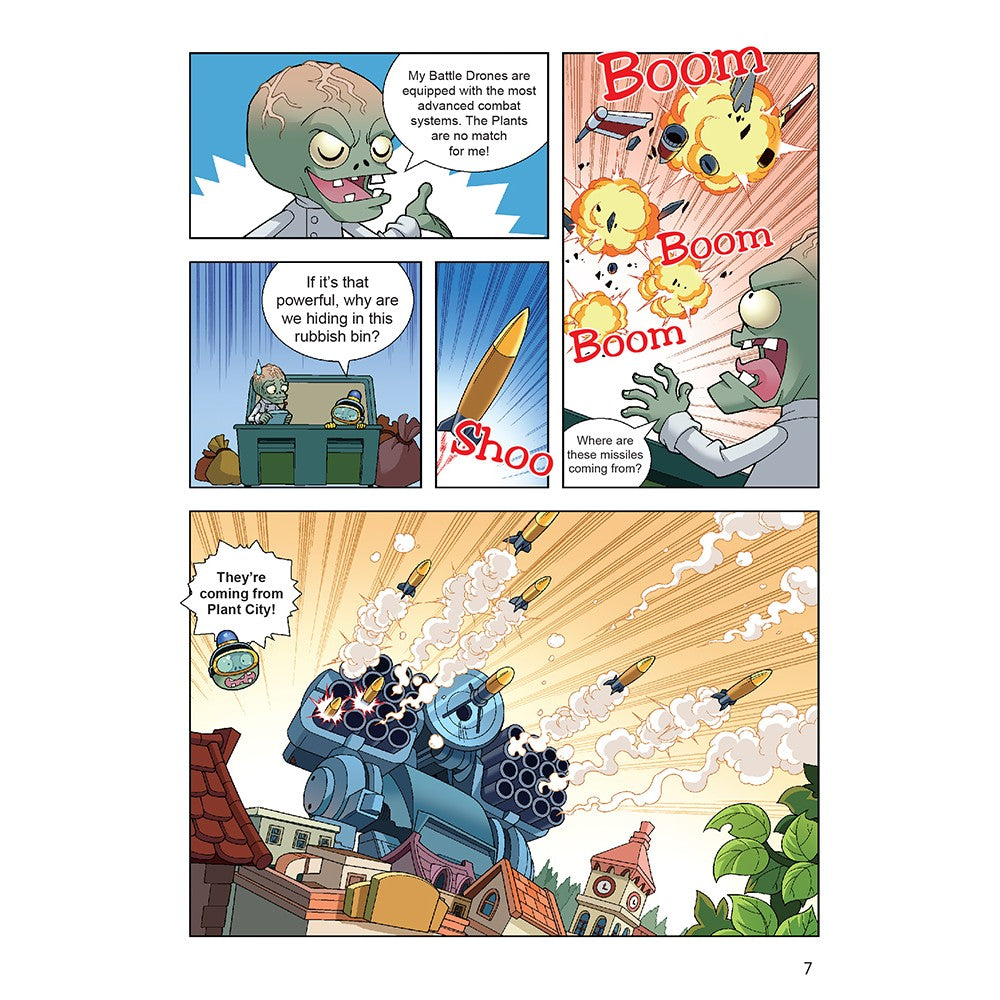 Plants Vs Zombies 2: Robot: Battle In The Skies