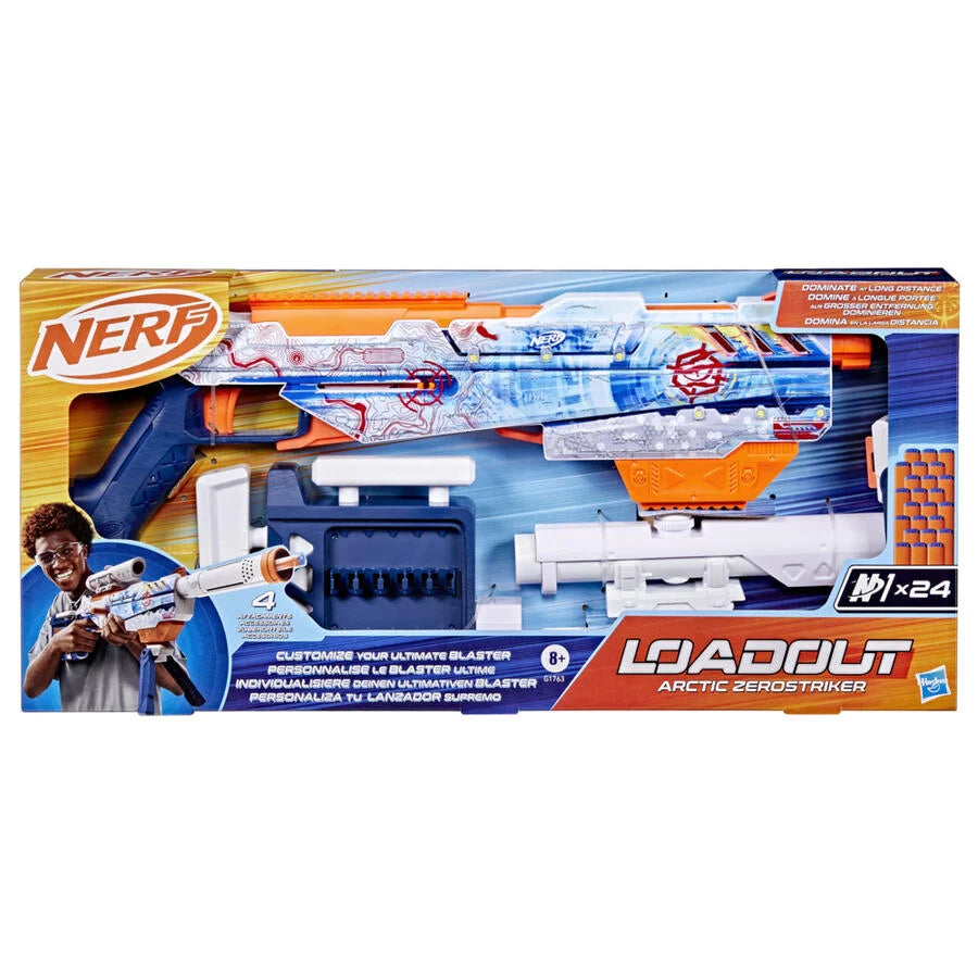 HASBRO NERF LOADOUT ARCTIC ZEROSTRIKER