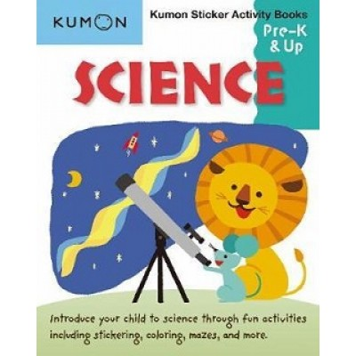 Kumon: Science Sticker Activity Book Pre K & Up
