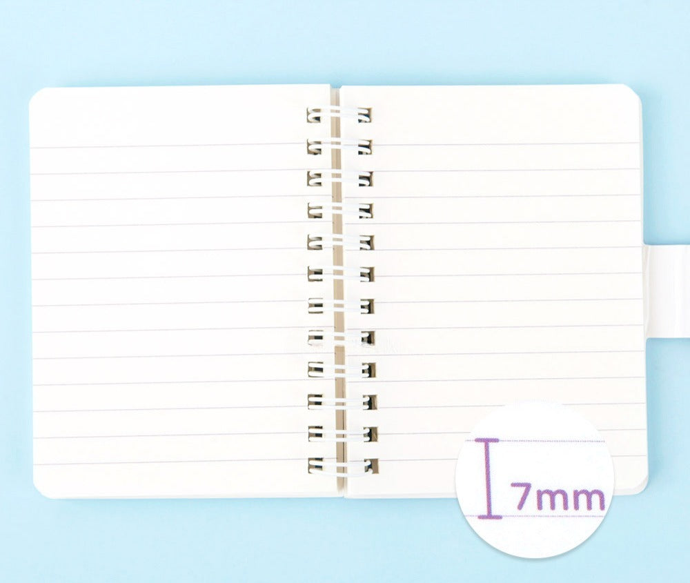 SANRIO KUROMI A6 MAGNECTIC FLAP HANDY NOTEBOOK
