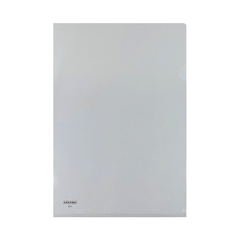 Centre Translucent Pp L-shaped Folder F4