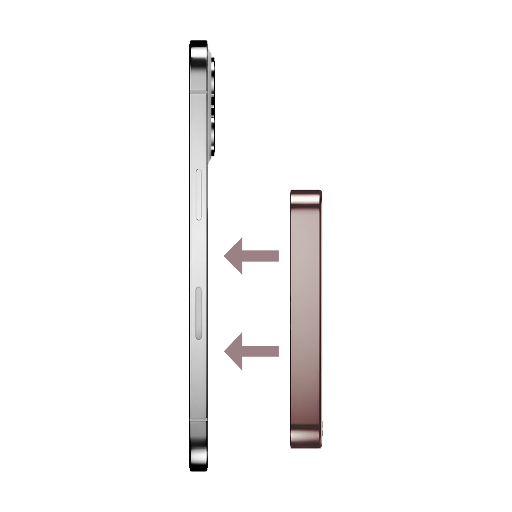 Momax IP117AP Q.MAG X1 10,000mAh Magnetic Wireless Battery Pack (Pink) 