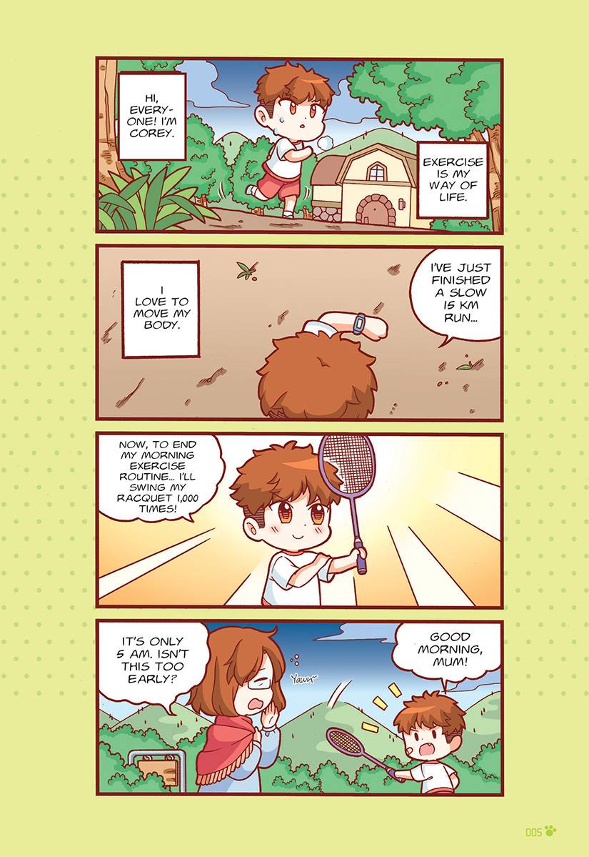  Candy Cuties Series 14: Fruit-Filled Roll Cakes: Topic: Sports