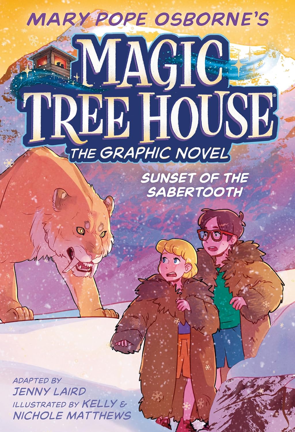 Magic Treehouse #07: Sunset of the Sabertooth Graphic Novel