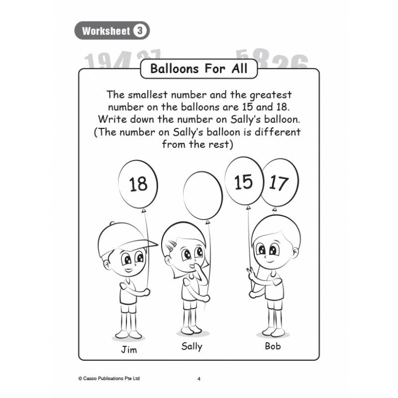 Pre-School Everyday Maths Thinking Skills Book 3
