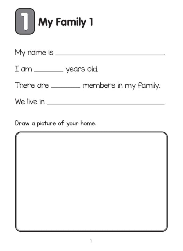 English Activity Series for Early Learners Book 3 – My World