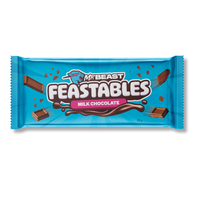 Mr Beast Feastables Milk Chocolate 60g