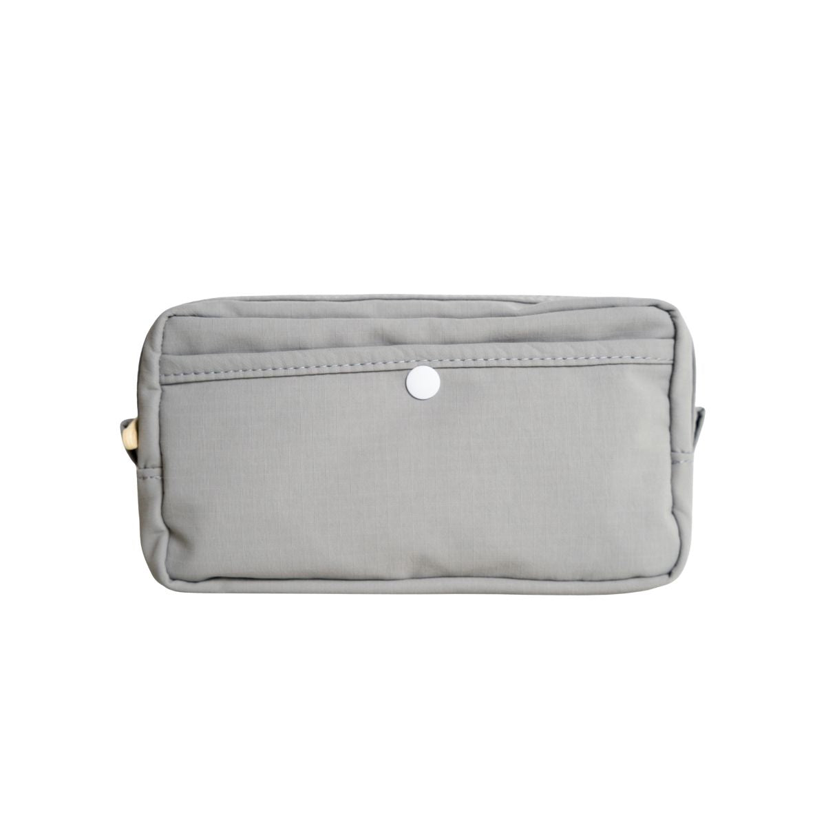 Pop Bazic Triple Zip Pencil Bag (Grey) - PB-907-Grey