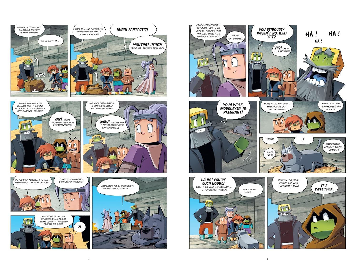 Diary of an 8-Bit Warrior Graphic Novel: Battle for the Dragon: Volume 4