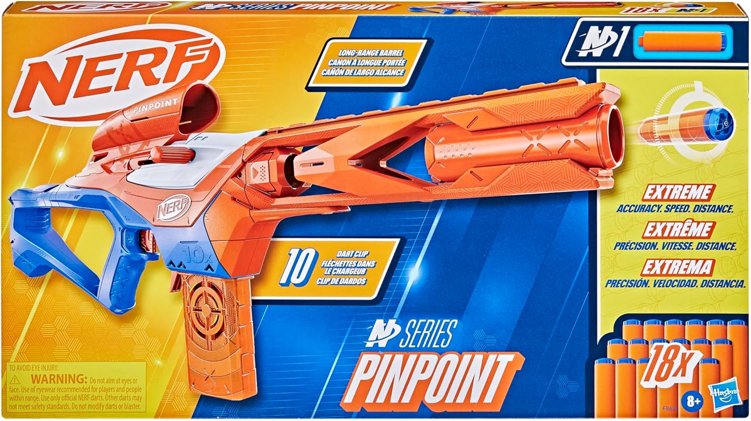 HASBRO NERF N SERIES PINPOINT DART BLASTER