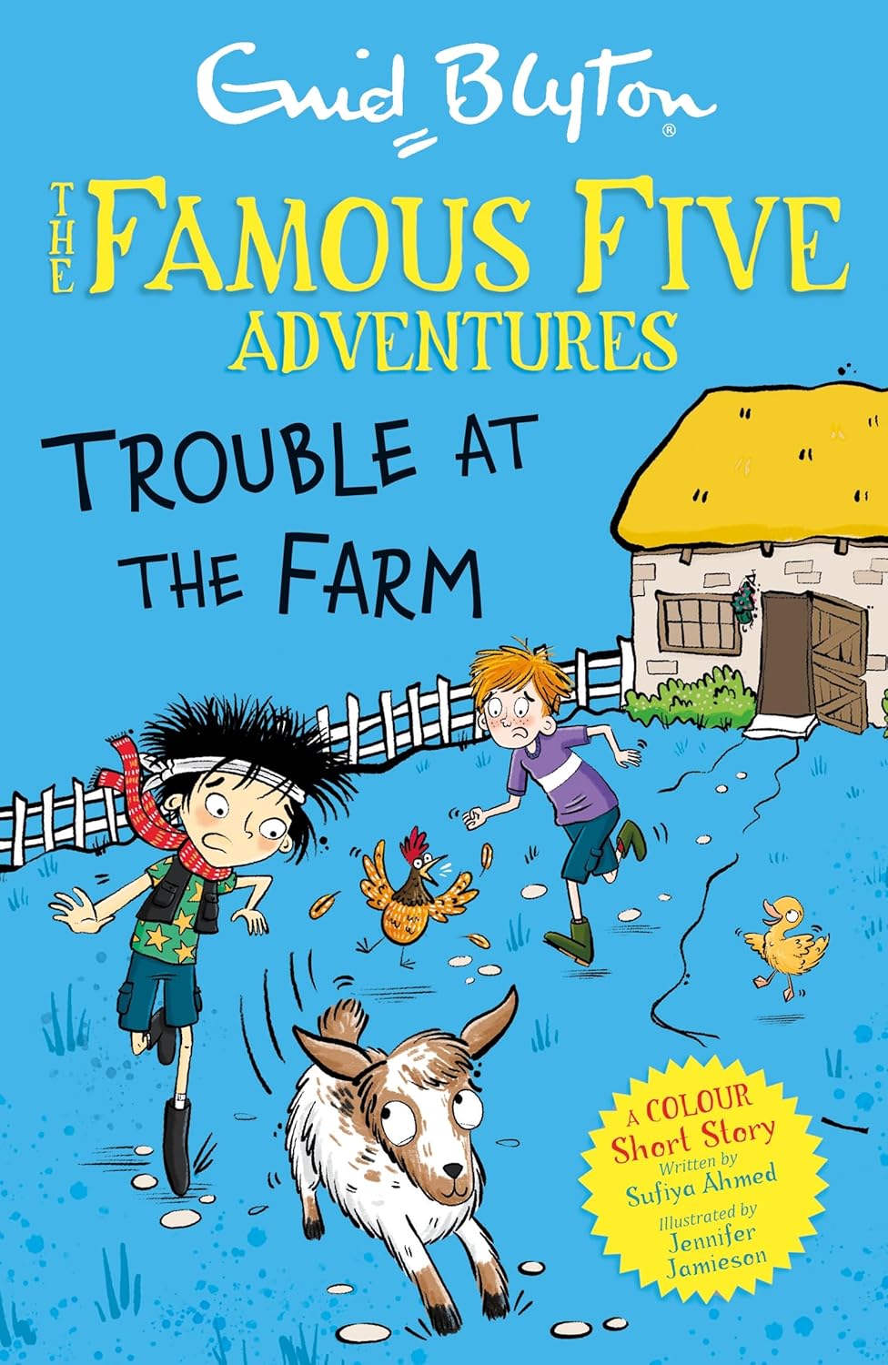 Hodder Childrens Books Famous Five Colour Short Stories Trouble at the Farm (Famous Five Short Stories). Paperback