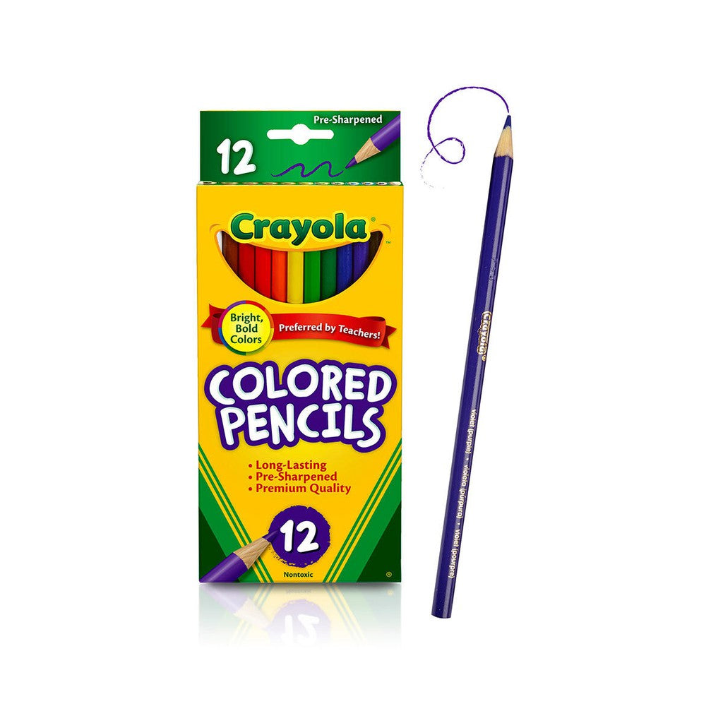 Crayola Colored Pencils 12's 684012