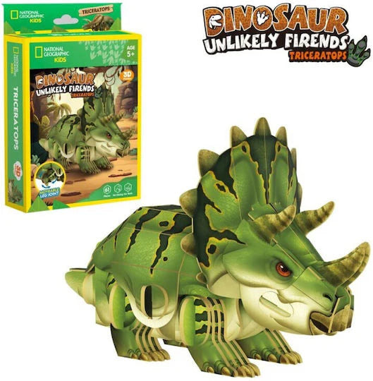 NATIONAL GEOGRAPHIC KIDS DINOSAUR TRICERATOPS