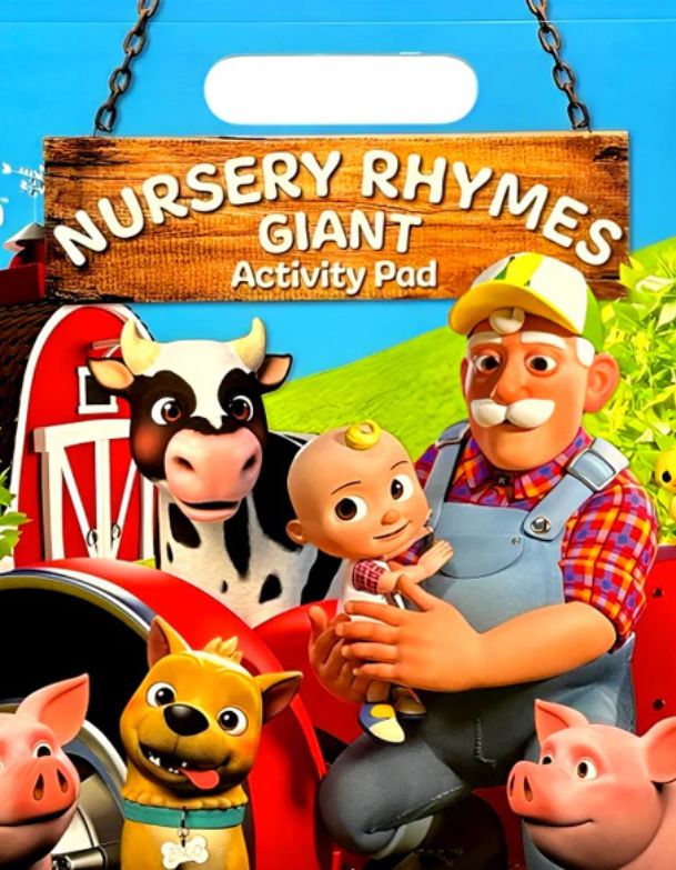 CoComelon - Nursery Rhymes Giant Activity Pad (Paperback)