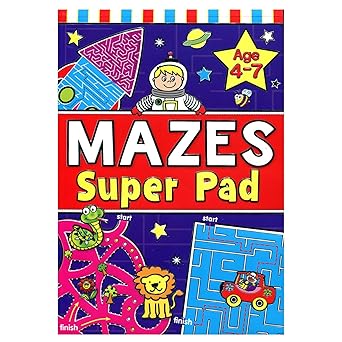 Mazes Super Pad Age 4–7