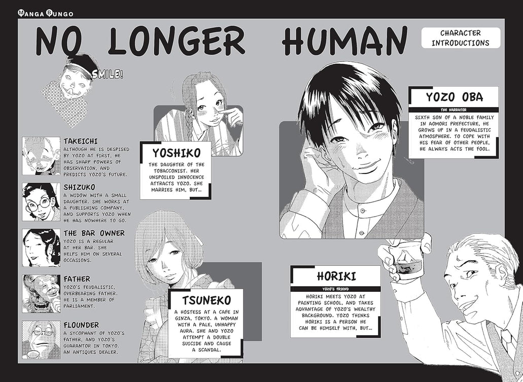 Osamu Dazai's No Longer Human: The Manga Edition (Paperback)