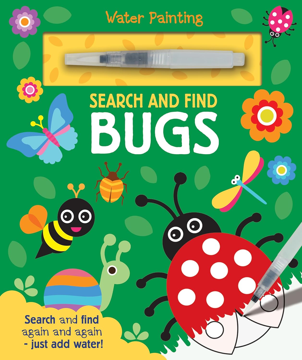 Seek and Find Bugs (Water Painting Seek and Find) (Hardcover)