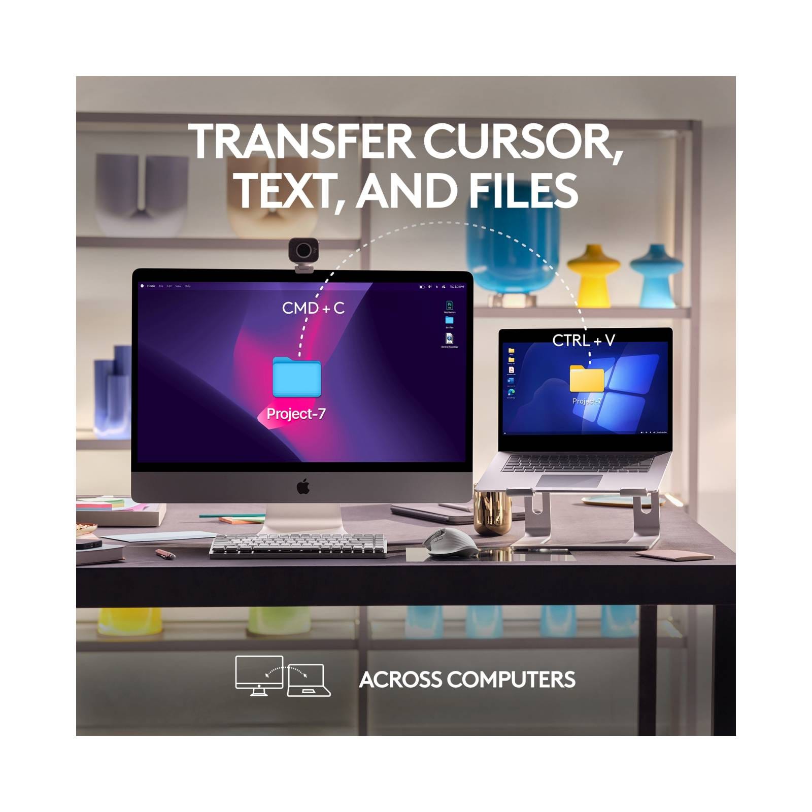 Logitech MX Master 3s Wireless Mouse for Mac - Pale Grey