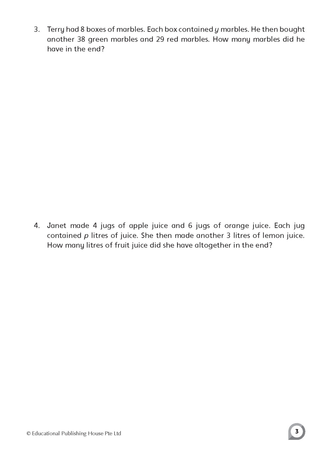 Primary 6 New Problem-solving Processes In Mathematics