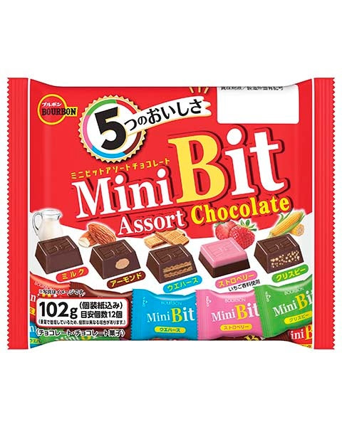 Bourbon Mini Bits Family Size 139g