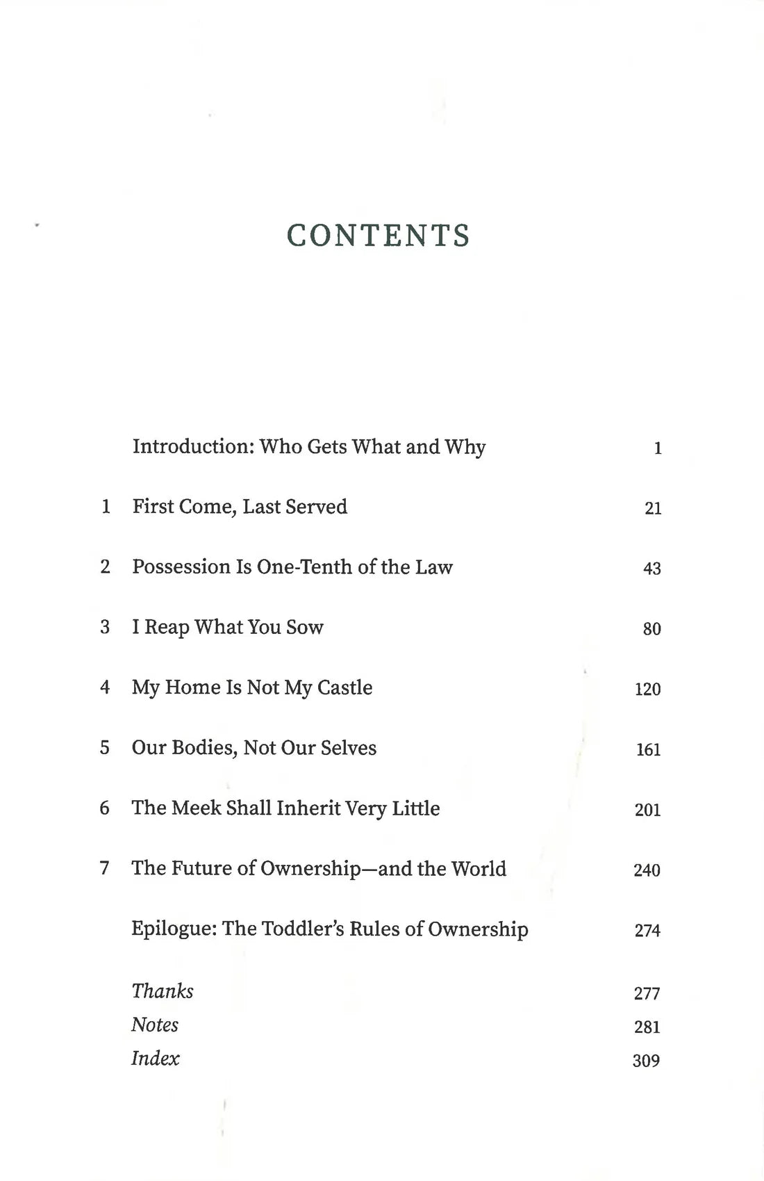 Mine!: How the Hidden Rules of Ownership Control Our Lives