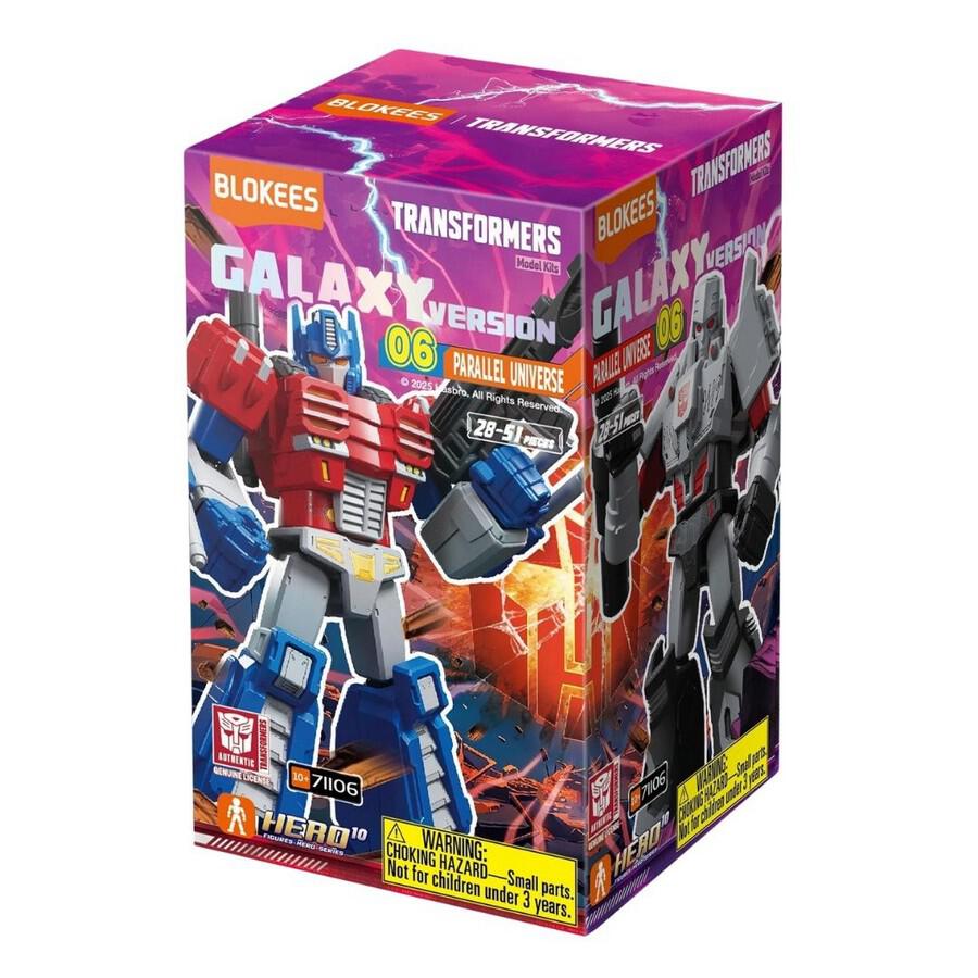 BLOKEES TRANSFORMERS GALAXY VERSION 06 PARALLEL UNIVERSE BLIND BOX