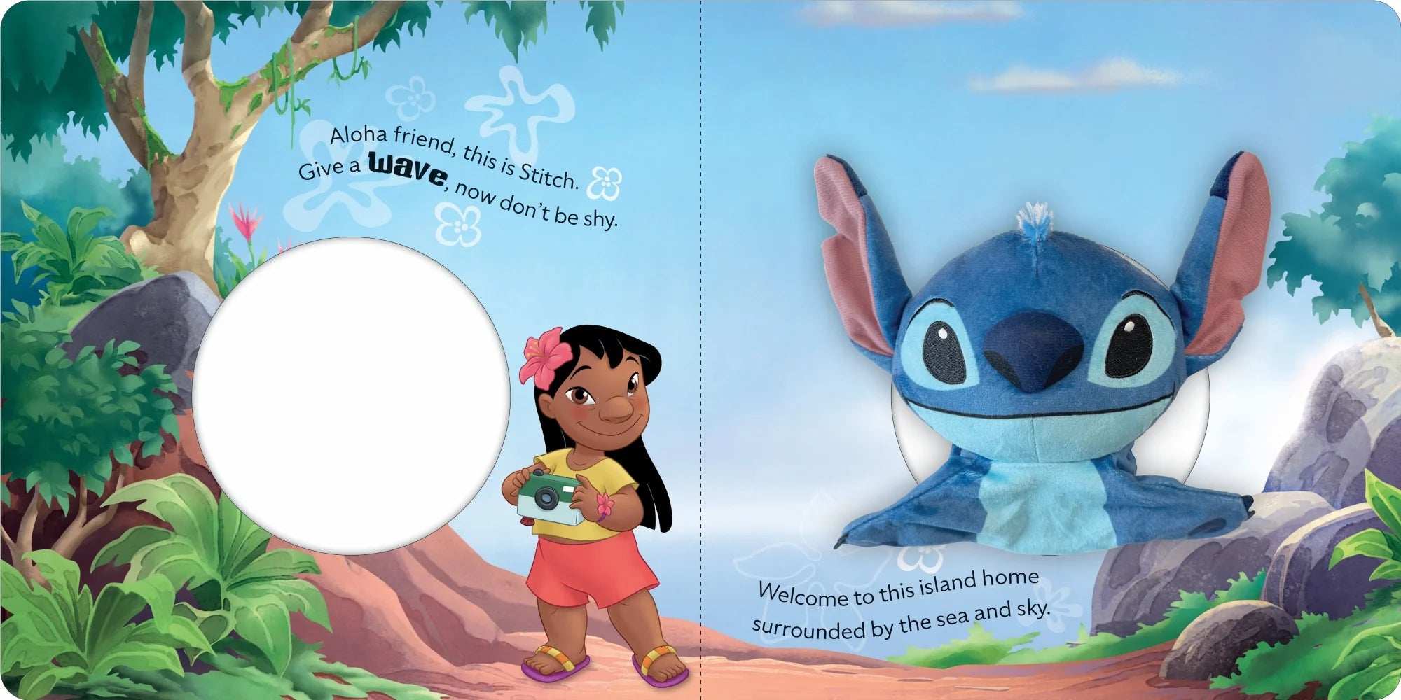 Disney Stitch Hand Puppet Book