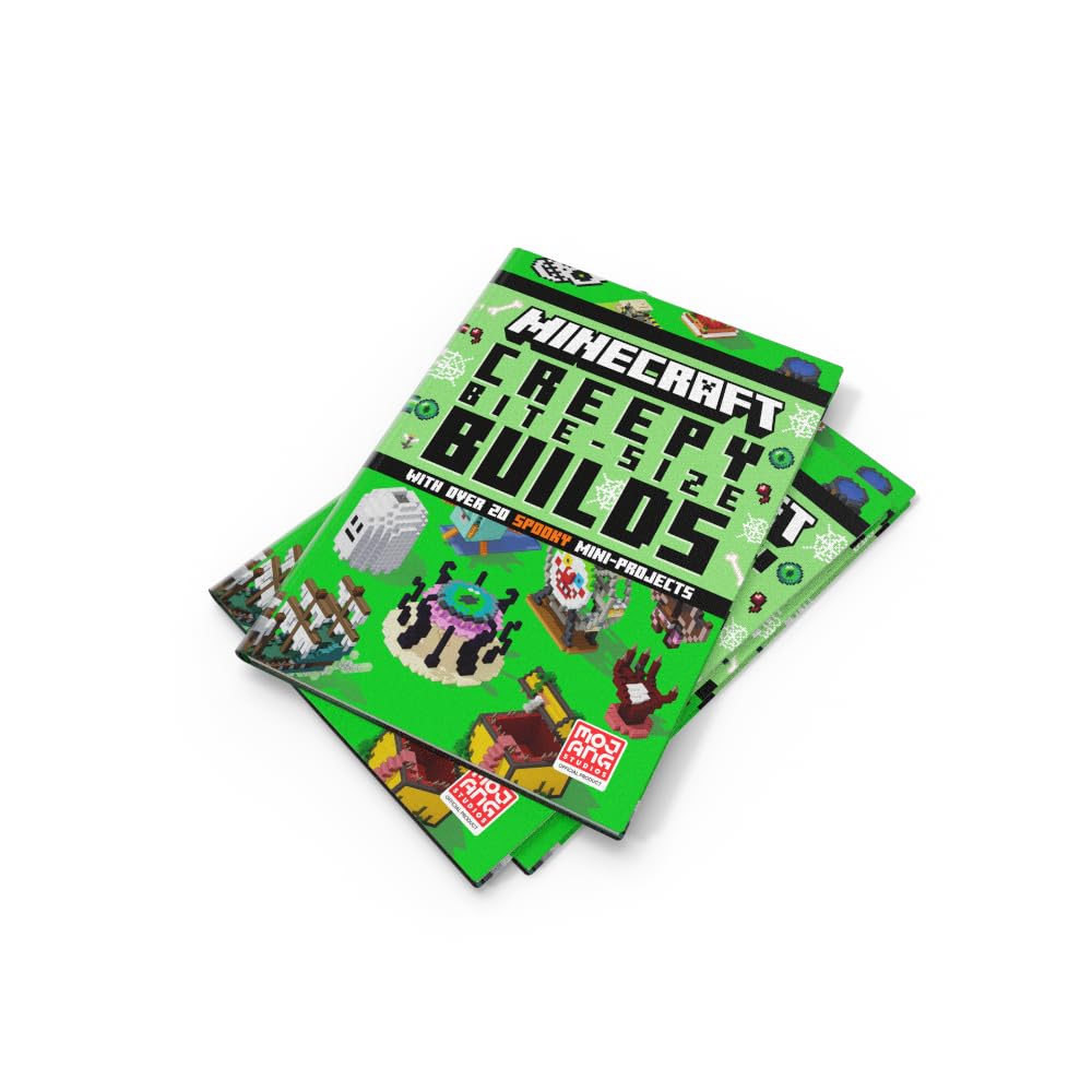Minecraft Creepy Bite Size Builds (Hardcover)