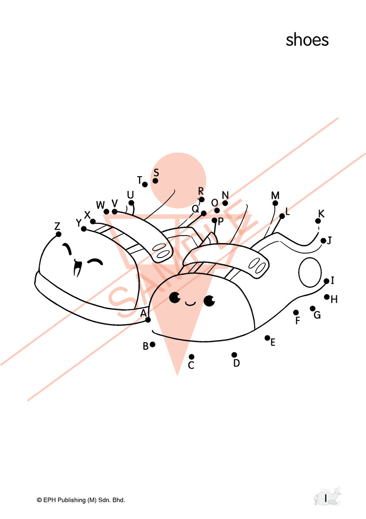 Nursery Dot-to-Dot for Preschoolers - Capital Letters
