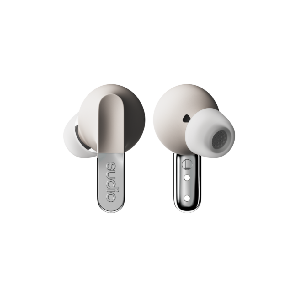 Sudio N3 Pro True Wireless Earbuds with ANC - Grey