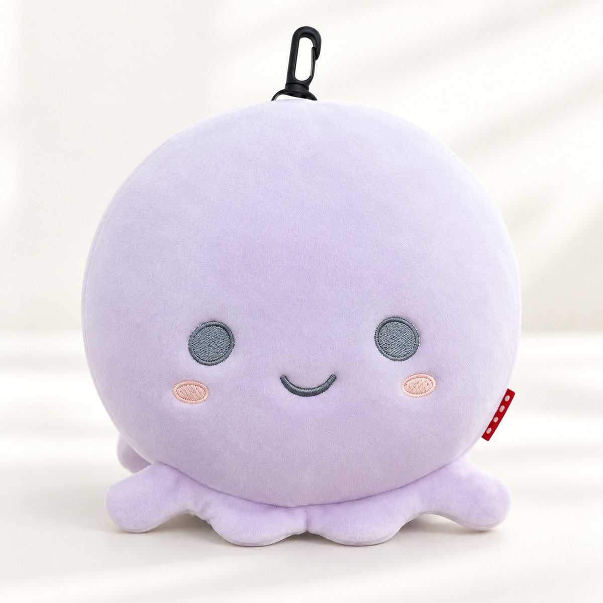  2 In 1 Plush Eye Mask And Head Rest Cushion - Pastel Octopus 