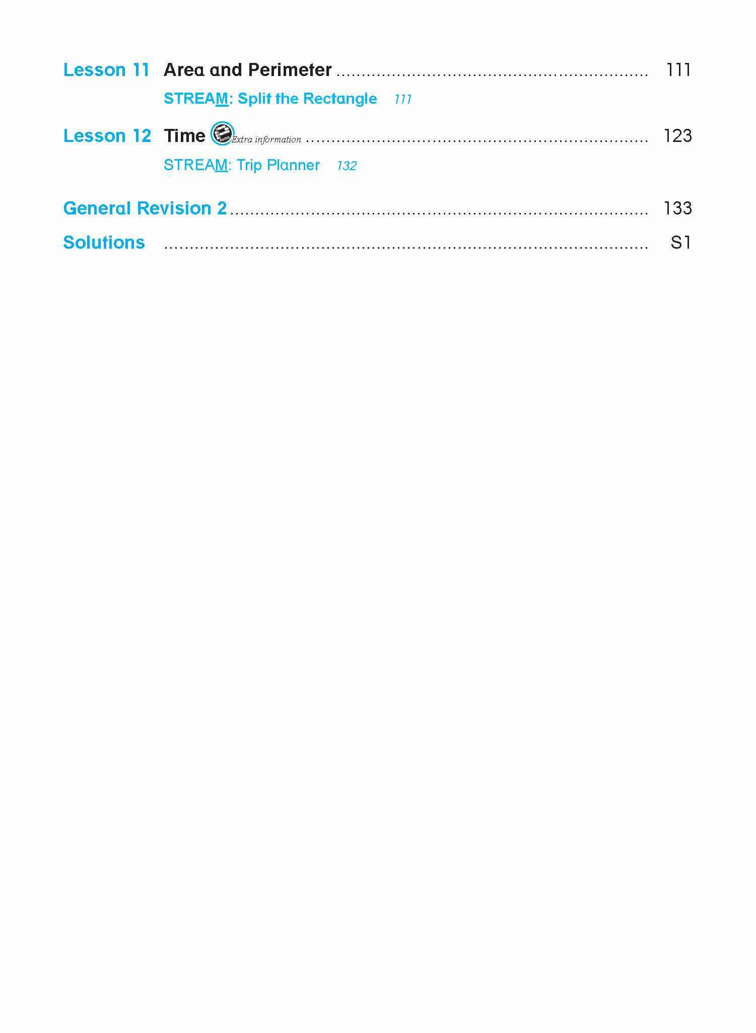 Mathematics Lessons Workbook 3