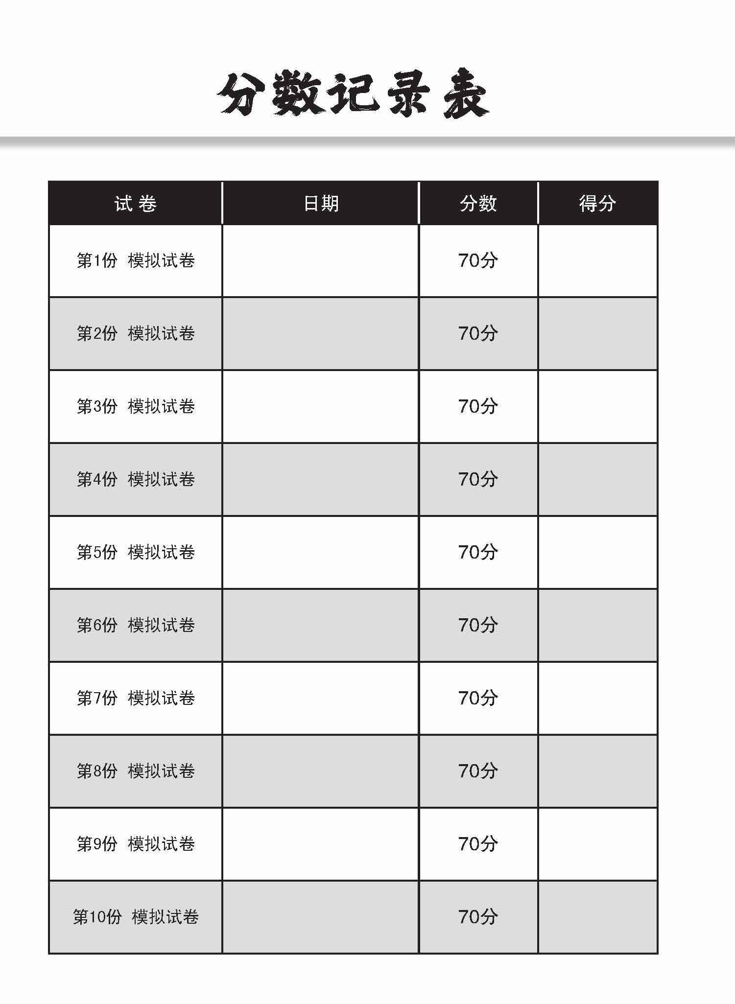 O-Level Chinese Trial Examinations / 全面会考攻略 O-Level 华文模拟试卷