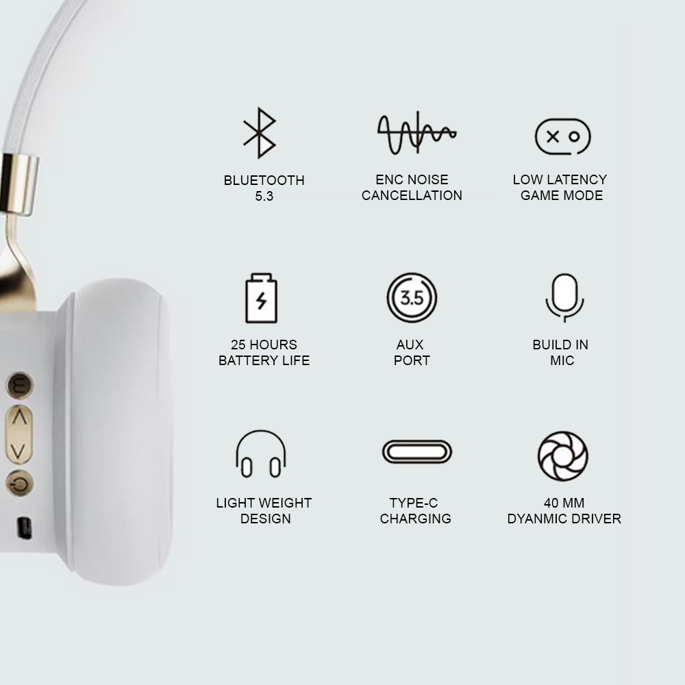 Alpha & Delta Aura Headphones Black