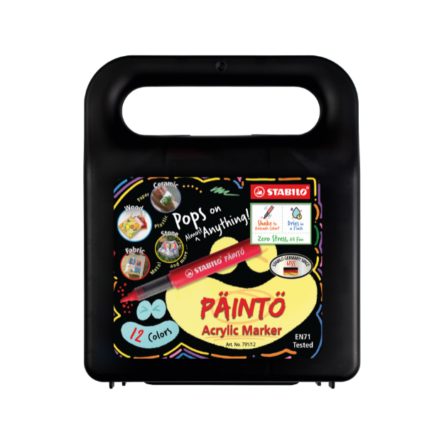 Stabilo Painto Acrylic Marker 12s 791/12
