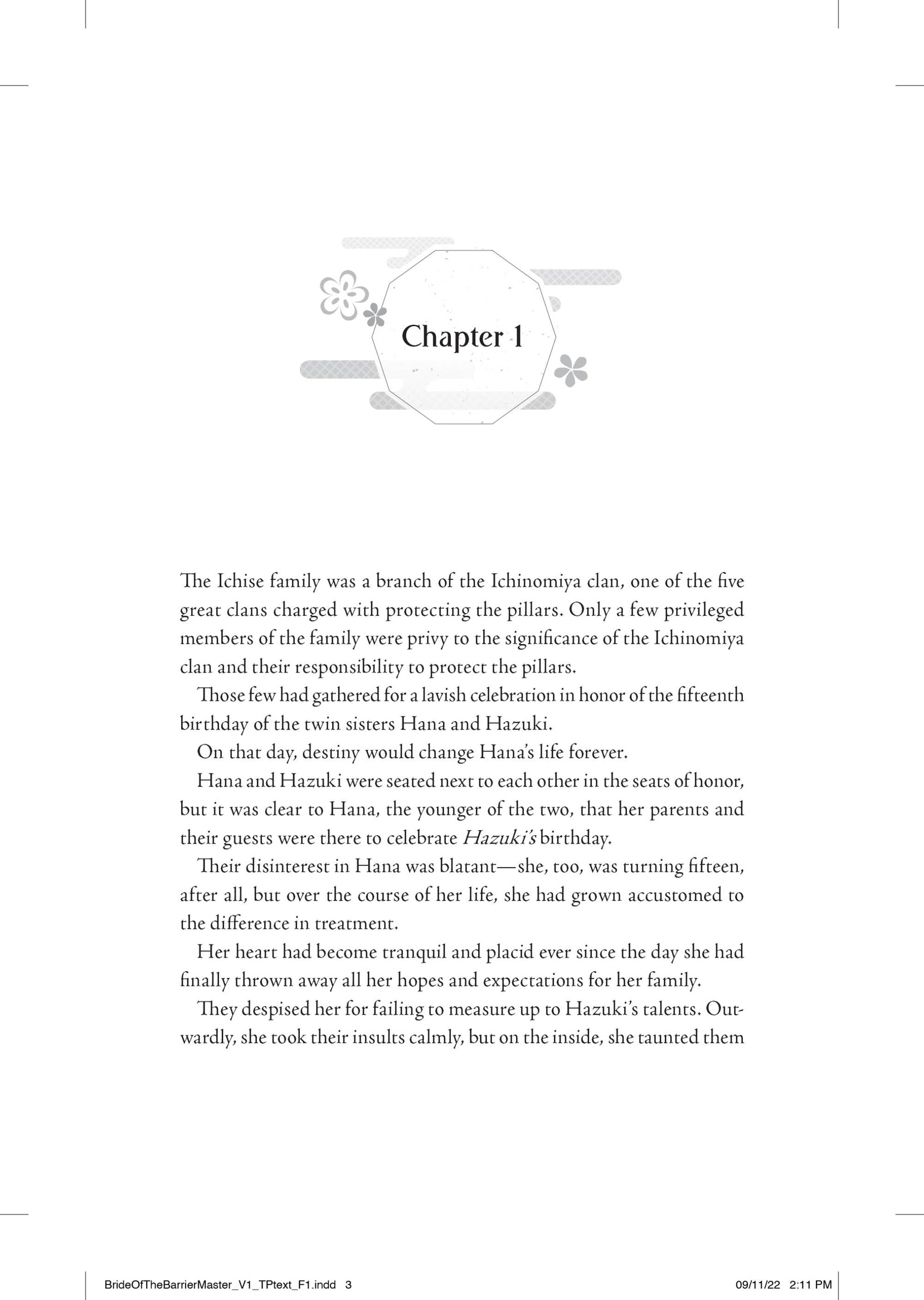 Bride Of The Barrier Master 01 [Novel]