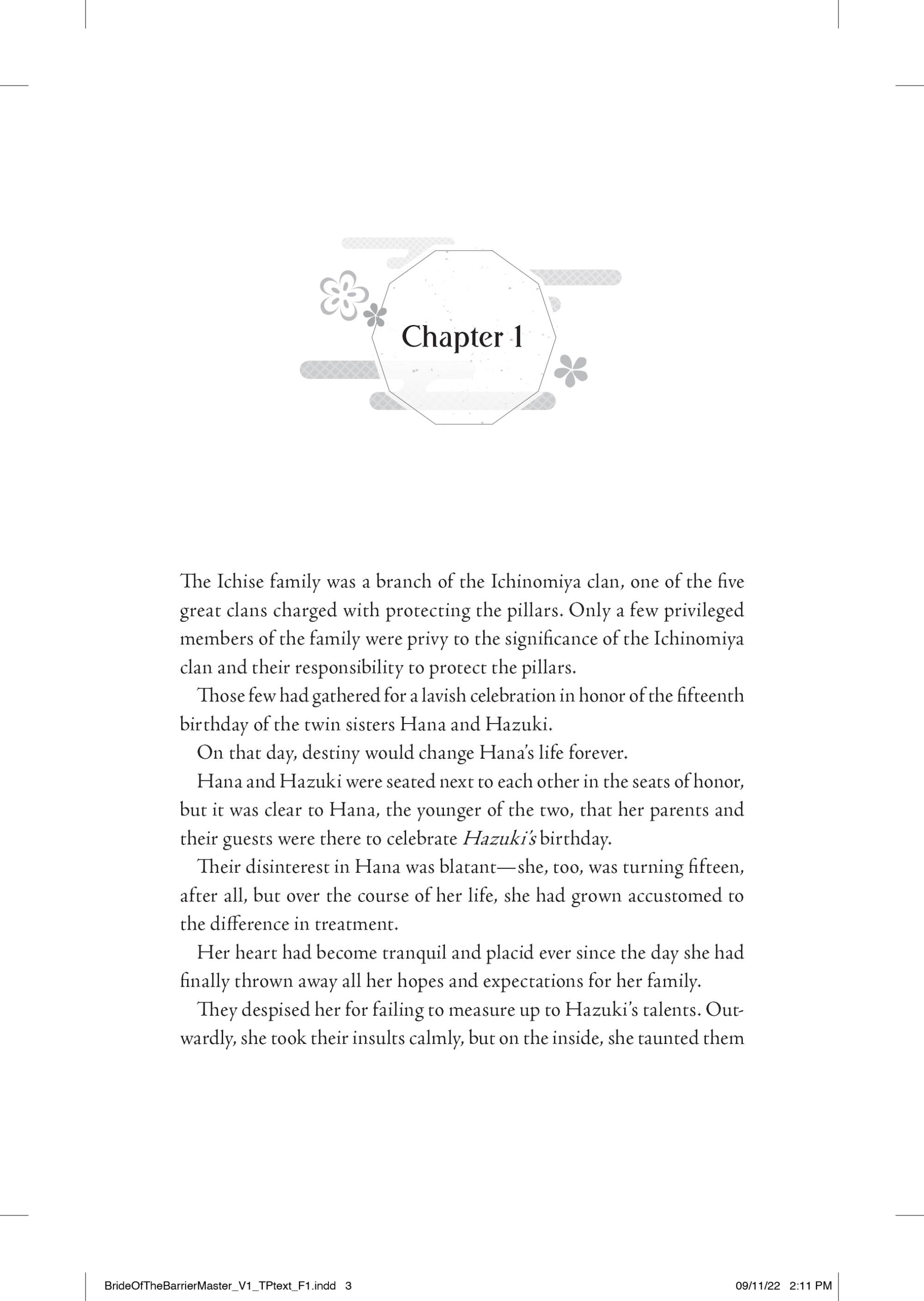 Bride Of The Barrier Master 01 [Novel]