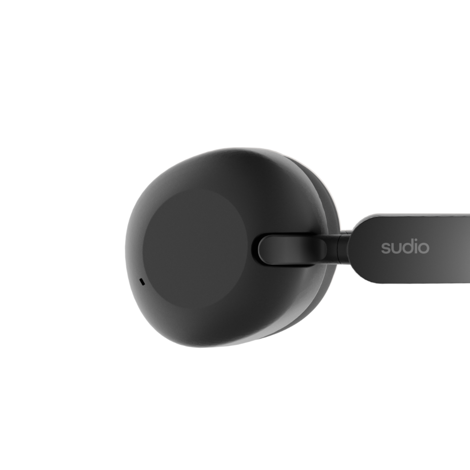 Sudio K2 Active Noise Cancelling Wireless Headphones - Black