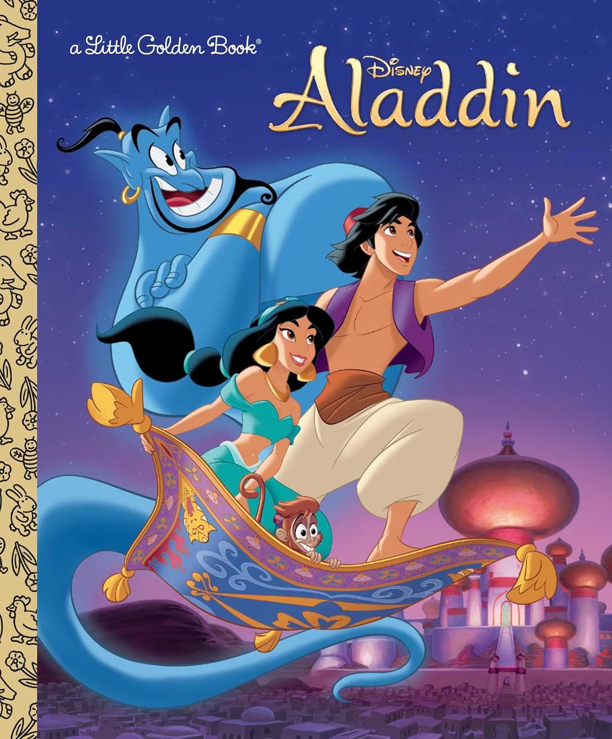A Little Golden Book: Disney Aladdin (Hardcover)