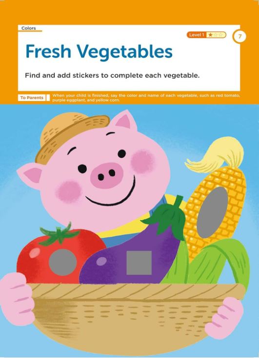 Playsmart My First Sticker Activity Book 2+