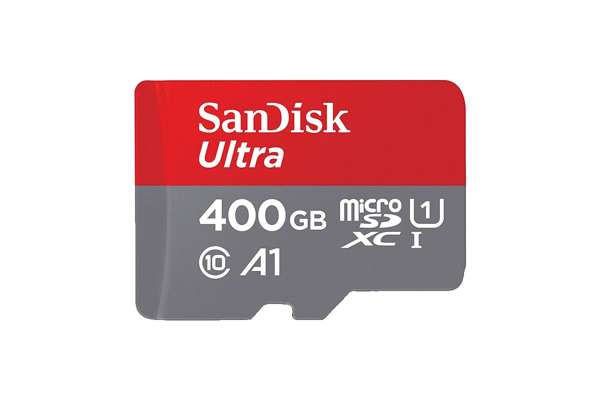 SanDisk Ultra 400GB MicroSDXC Flash Card Model SDSQUAR-400G-GN6MN