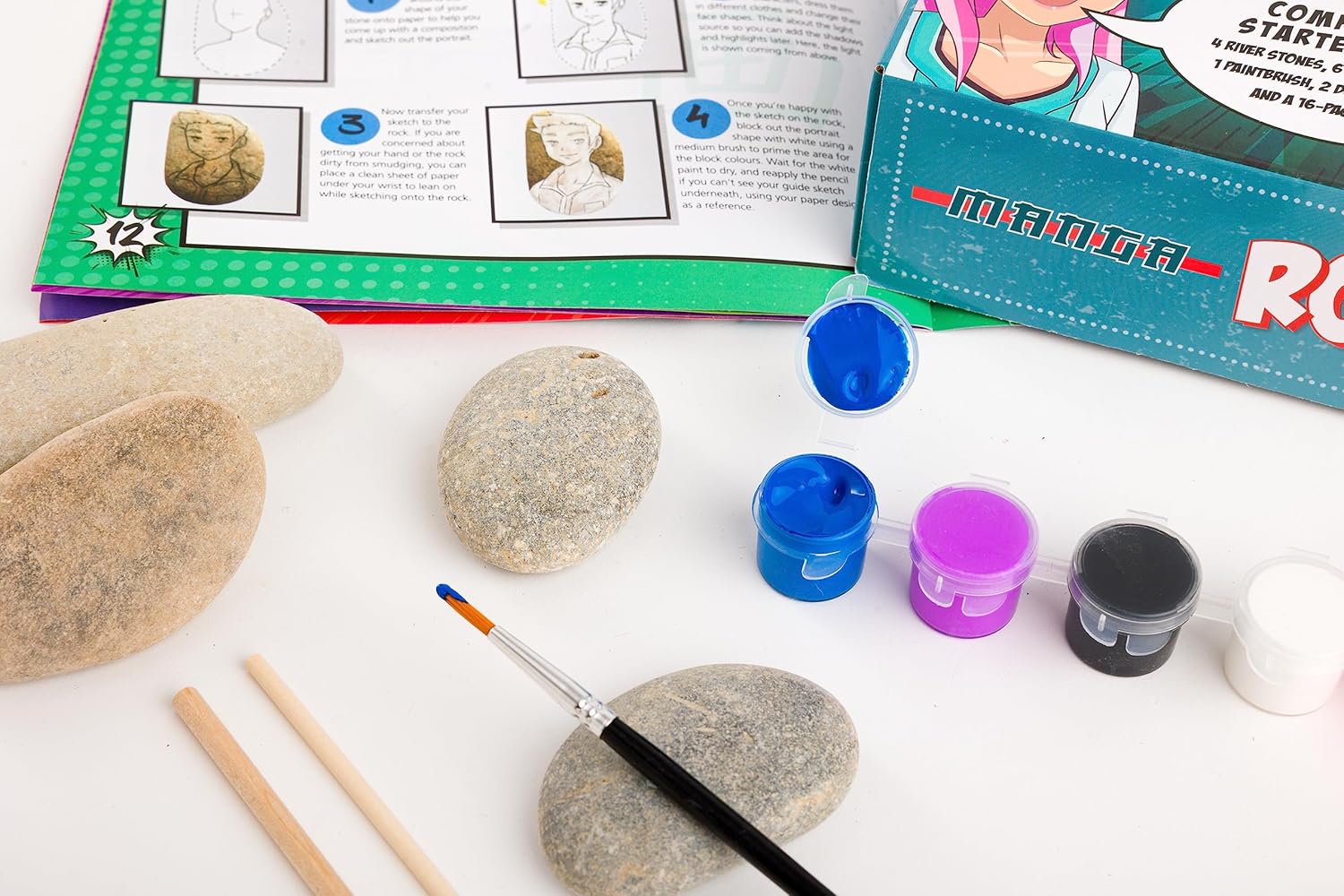 Bookoli: Manga Rock Painting