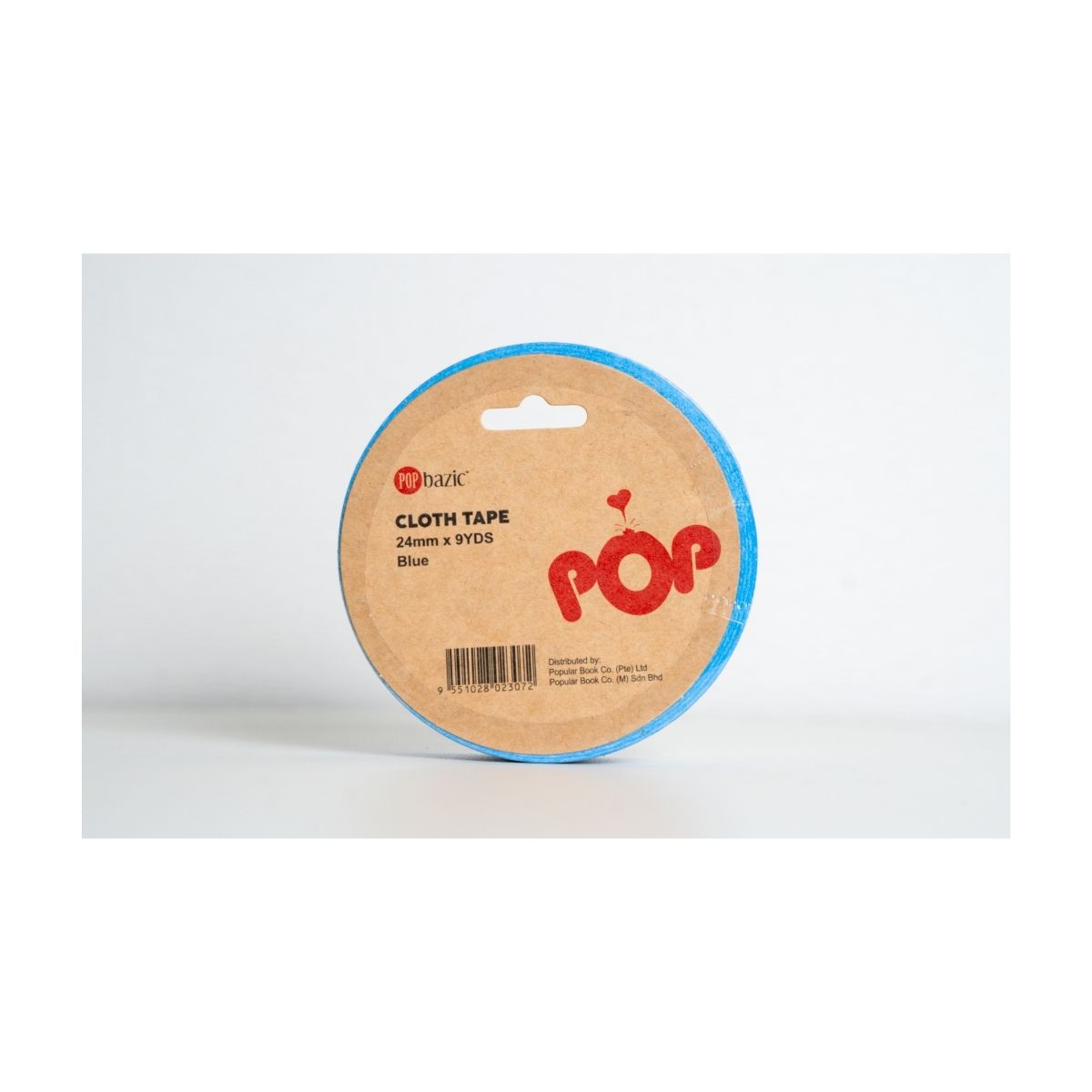 Pop Bazic Cloth Tape 24mm x 9 Yards - Blue