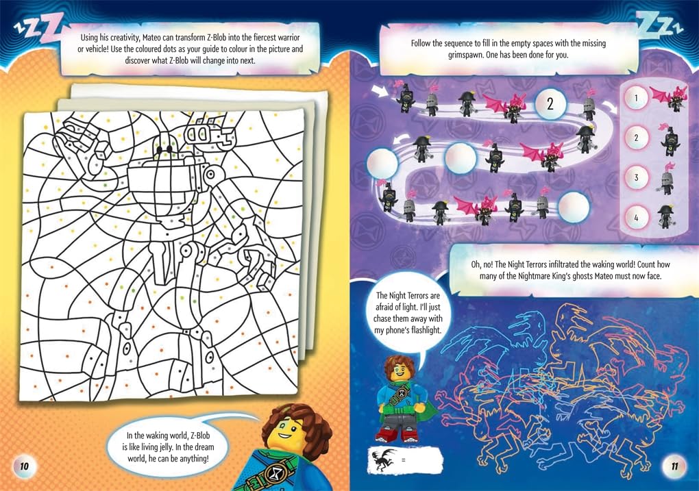 Lego Dreamzz: Dream Crafters Activity Book (With Mateo Lego Minifigure)