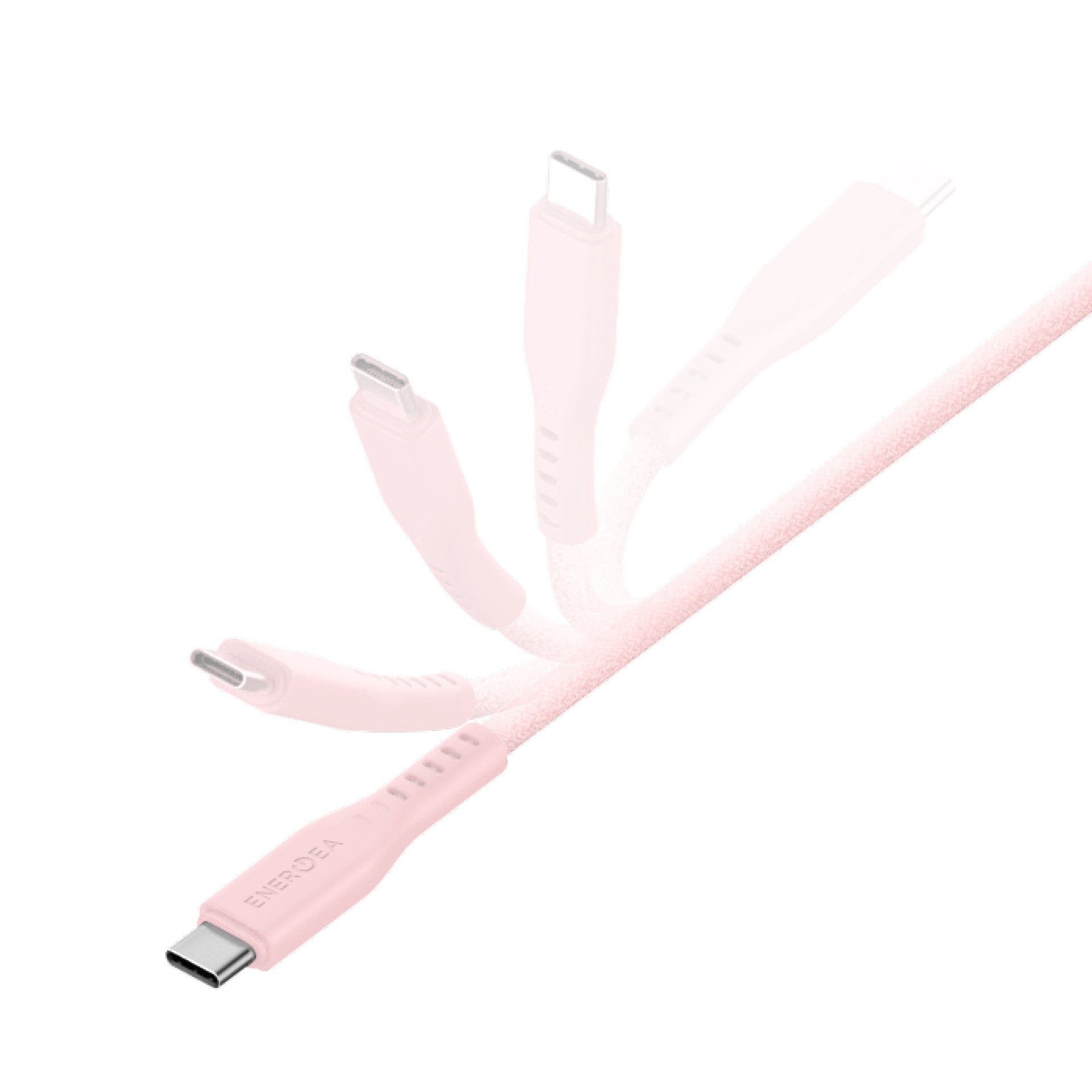 Energea Flow USB C-L 1.5M With MCT Cable - Pink