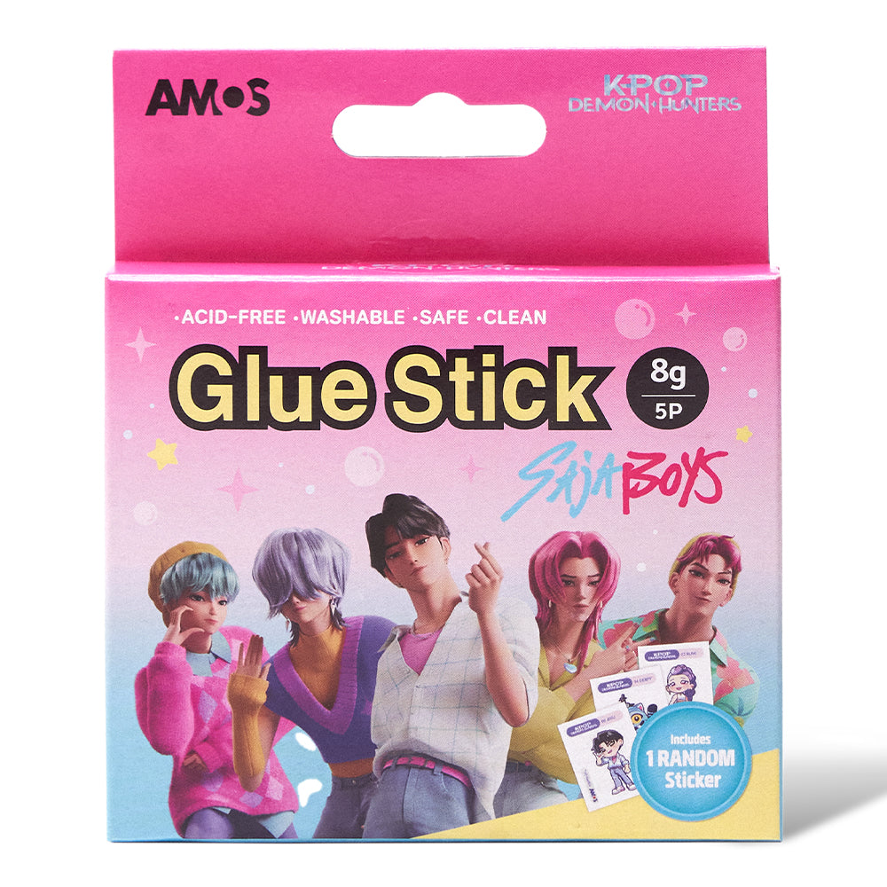 AMOS Glue Stick 8g × 5pcs – K-POP Demon Hunters KDH-04